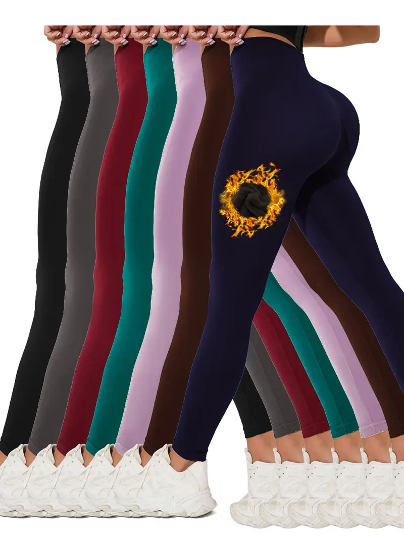 women's high waisted fleece lined leggings soft warm winter women's high waisted fleece lined leggings soft warm winter